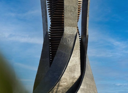 Iconic Tower, Port Said Square — after Marmox installation