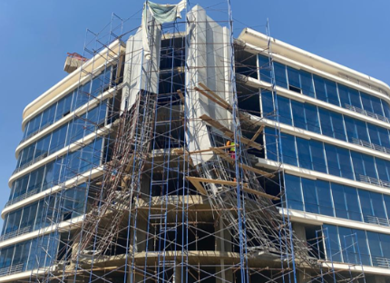Capital Centre, New Cairo — before Marmox installation